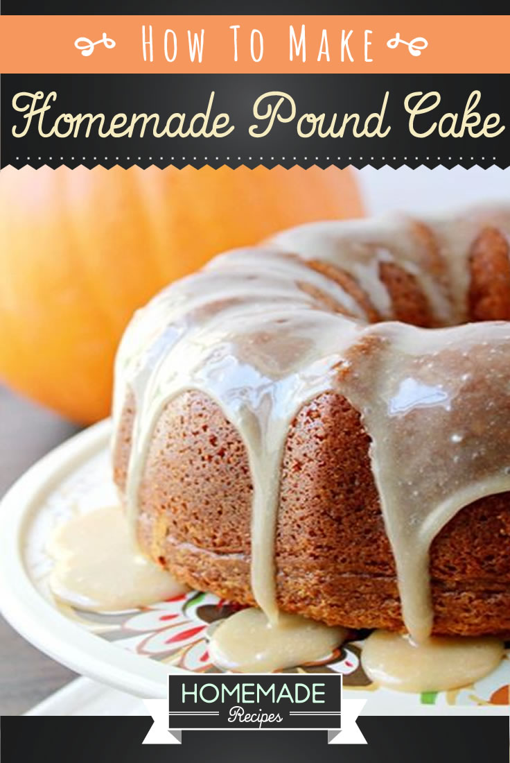 Homemade Butter Pound Cake Recipe | HMR