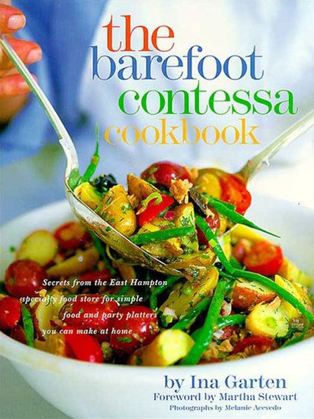 Ina Garten Barefoot Contessa Cookbook l Homemade Recipes  http://homemaderecipes.com/cooking-101/21-cookbooks-every-home-chef-needs