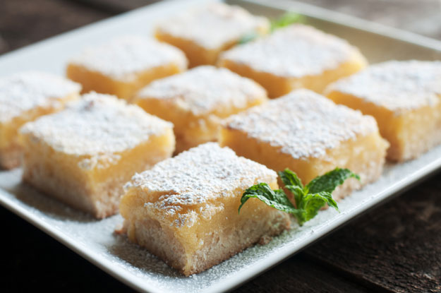 How To Make Lemon Bars from Scratch | Homemade Recipes http://homemaderecipes.com/cooking-101/how-to-be-a-master-chef-in-10-days-delicious-desserts