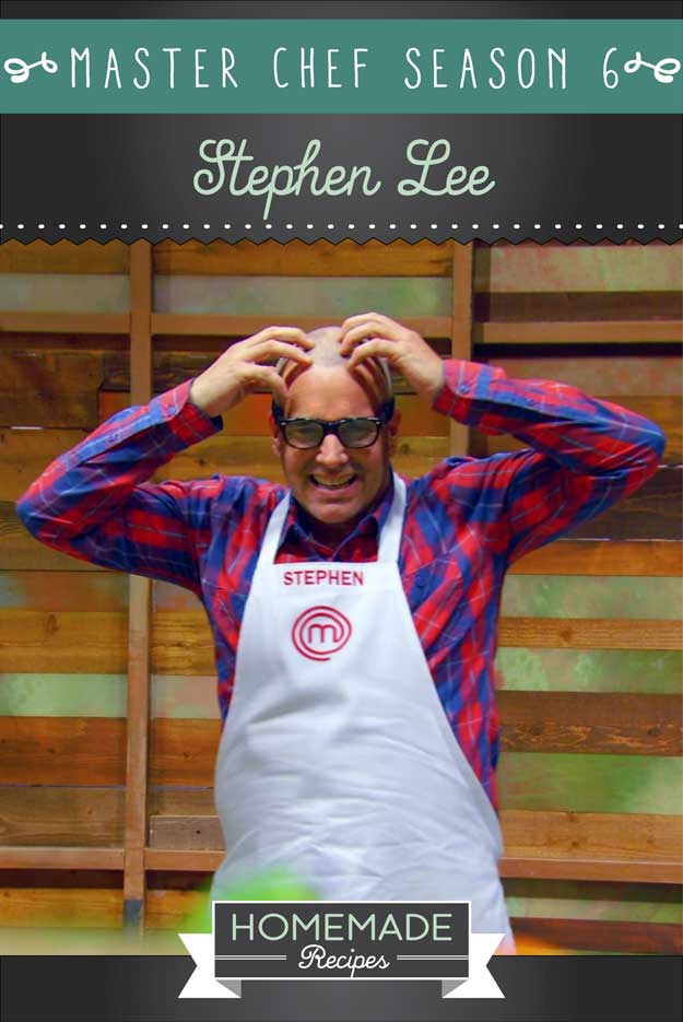 Master Chef Season 6 Stephen Lee | Homemade Recipes http://homemaderecipes.com/news/stephen-lee-master-chef