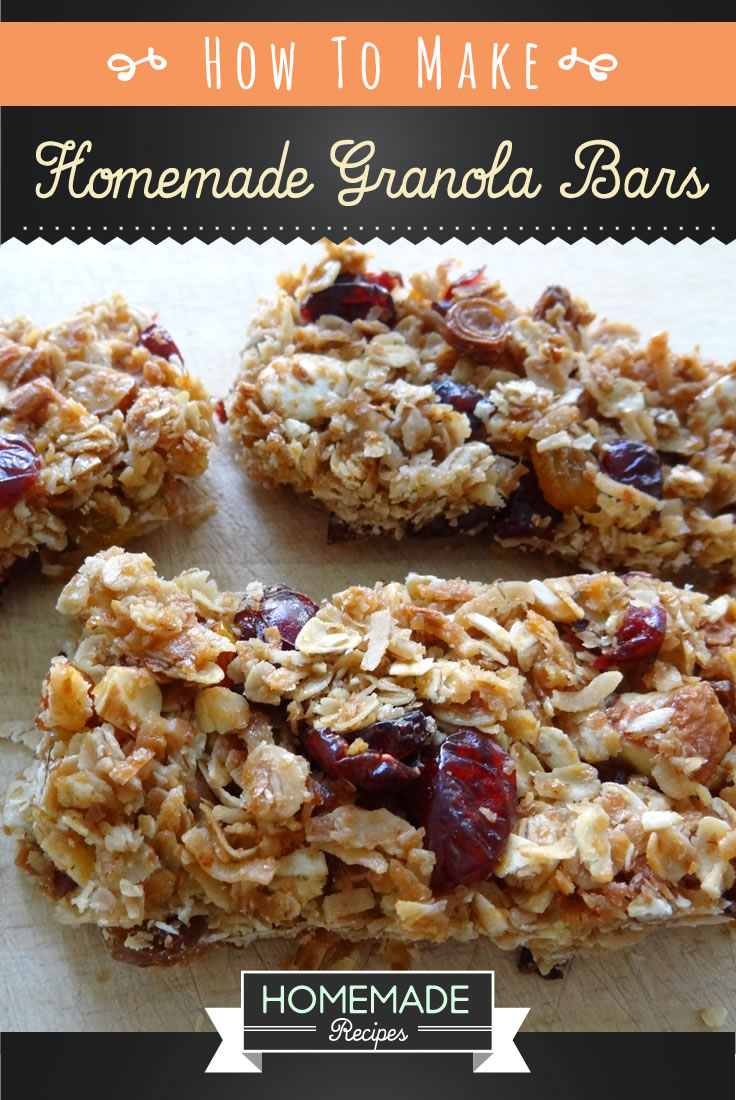 Quick and Easy Homemade Granola Bars