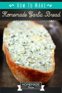 How to make homemade garlic bread recipe