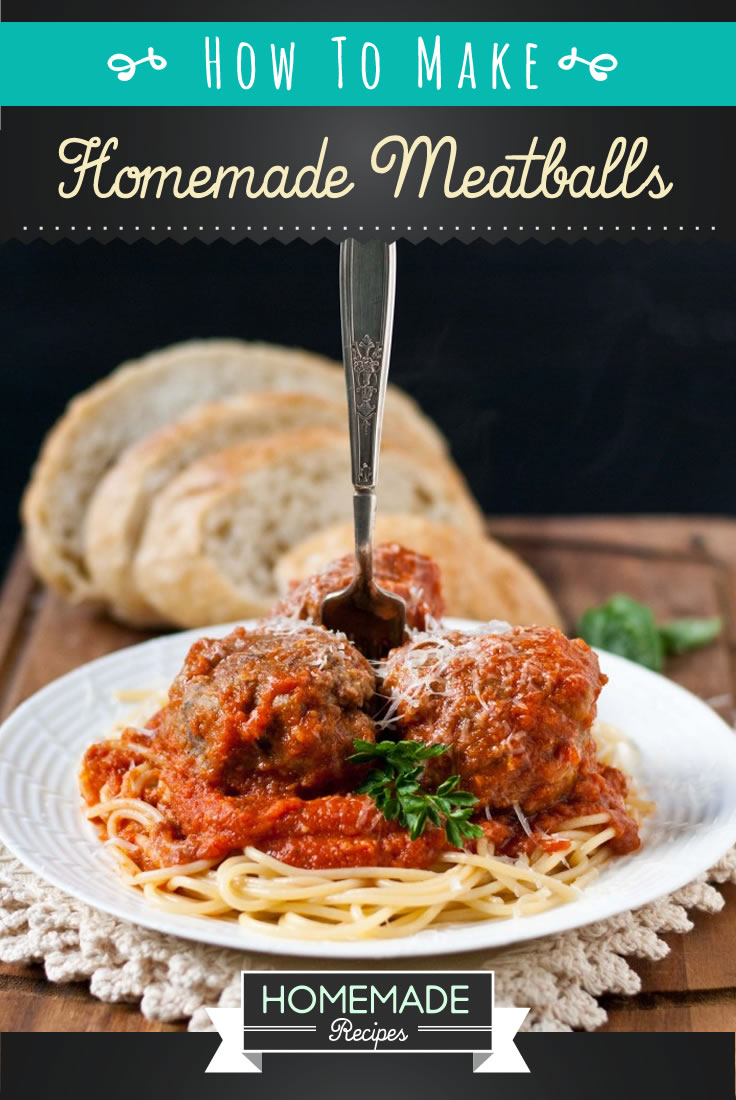 How to make homemade meat balls