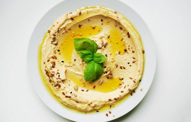 hummus meal chickpeas paste seeds-Homemade Hummus-pb