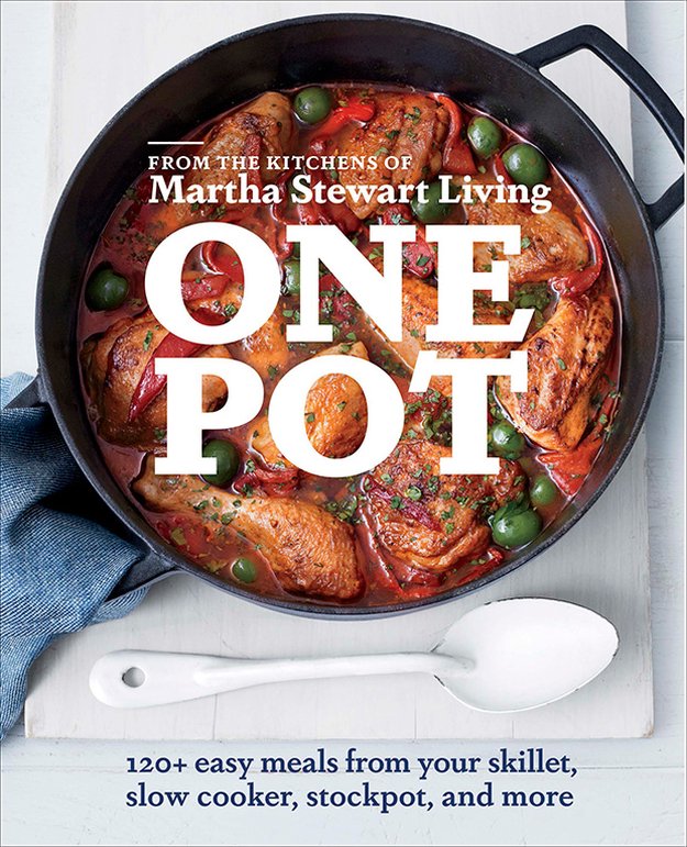 Martha Stewart One Pot Recipes l Homemade Recipes  //homemaderecipes.com/cooking-101/21-cookbooks-every-home-chef-needs