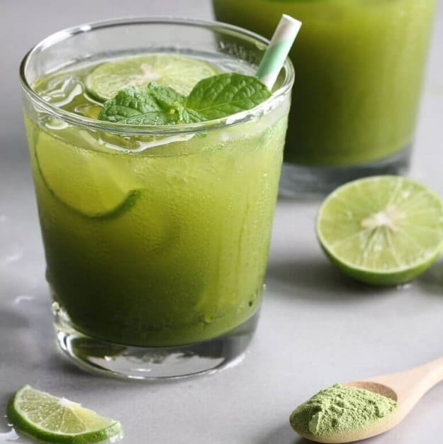 Matcha Green Tea Lemonade | Refreshing Homemade Lemonade Recipes | Homemade Recipes