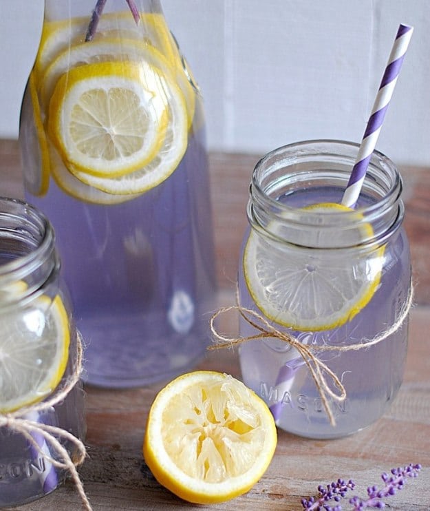 Lavender Lemonade | Refreshing Homemade Lemonade Recipes | Homemade Recipes