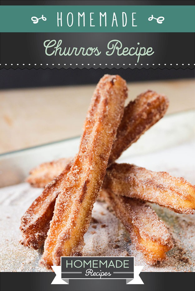 Pinterest Placard | Authentic Homemade Churros Recipe - Go On. You're Worth It!