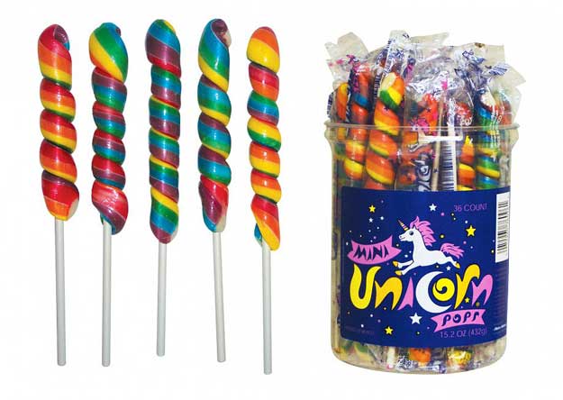 Fun Old Time Candy Products - Unicorn Pops| Homemade Recipes //homemaderecipes.com/course/appetizers-snacks/old-time-candy