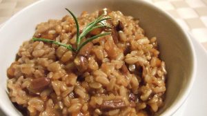 brown rice risotto mushrooms-risotto recipes-pb-feature