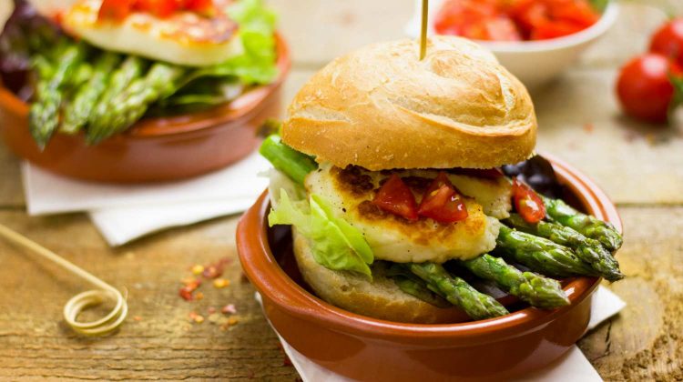 Burger With Asparagus-healthy burger recipes-px-feature