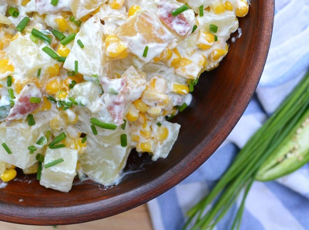Jalapeno Corn Chowder Salad