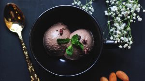 ice-cream on bowl beside spoon-vegan ice cream recipes-px-feature