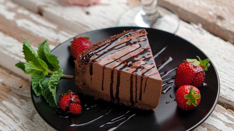 JBIK4QZOFfc-chocolate cake beside strawberries and wine glass-no bake desserts-us-feature