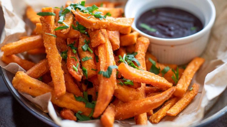 Fries and Dipping Sauce-baked fries-px-feature