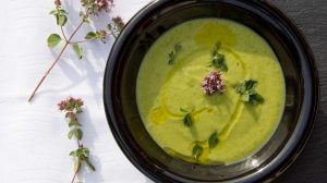 soup zucchini oregano flowers-zucchini recipes-pb-feature
