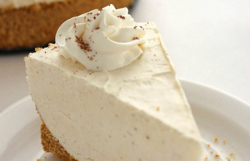 no bake eggnog cheesecake | thanksgiving desserts to impress