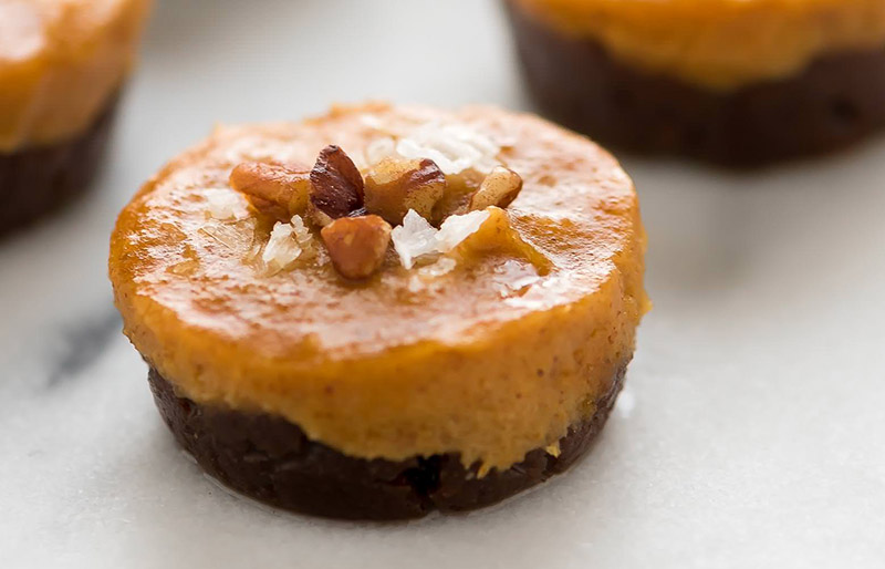 no bake pecan pumpkin pie bites | thanksgiving desserts to impress