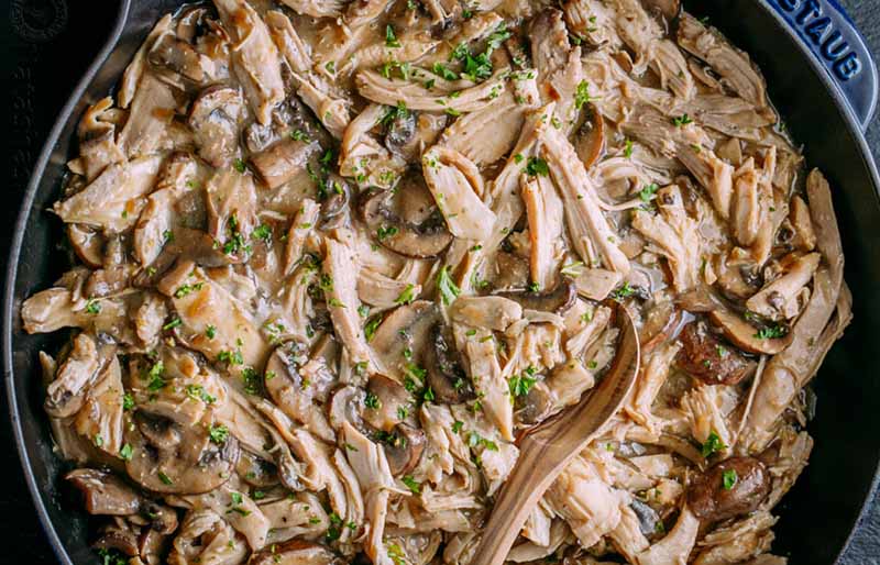 turkey in gravy | leftover turkey recipes