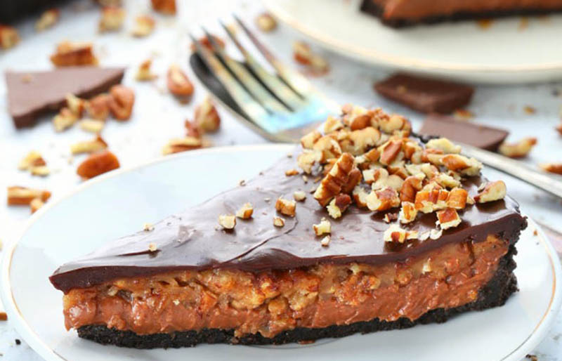no bake chocolate pecan pie | thanksgiving desserts to impress