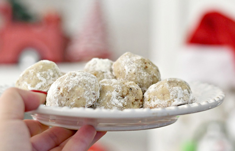 keto snowball cookies for santa | diabetic cookie recipes