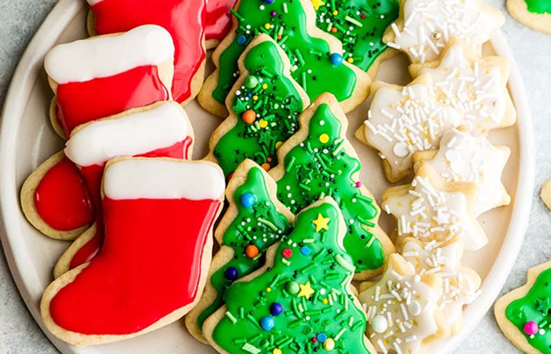 best cut out sugar cookie recipe | classic christmas desserts