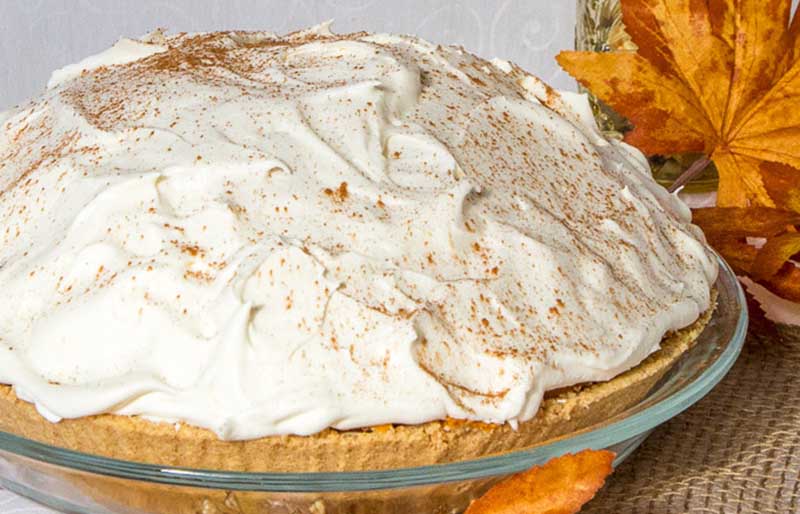 no bake pumpkin pie | christmas dinner ideas