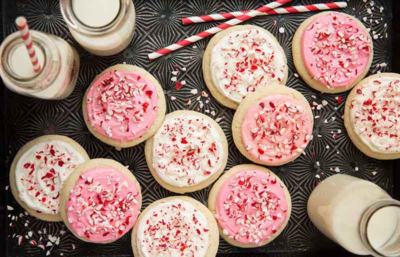 peppermint sugar cookies | classic christmas desserts