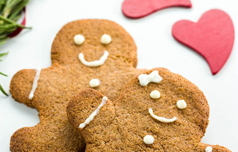 sugar free gingerbread cookies low carb paleo | diabetic cookie recipes