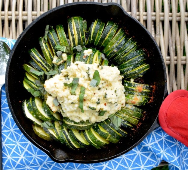 Grilled Zucchini Hasselback | Simple Healthy Recipes For Everyone