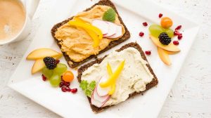 breakfast healthy hummus spread-healthy snack ideas-pb-feature