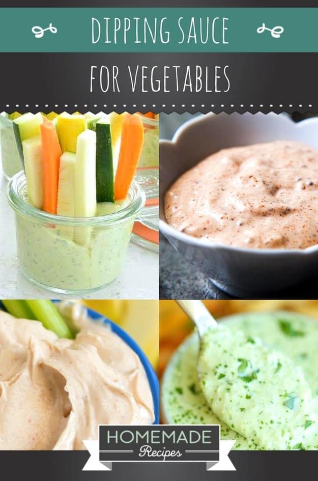 13 Easy Dipping Sauce For Vegetables  Homemade Recipes