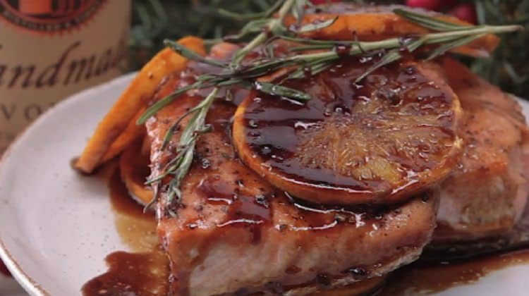 FEATURE | Homemade Vodka And Clementine Glazed Salmon Recipe | Pescatarian Recipes | best salmon recipes