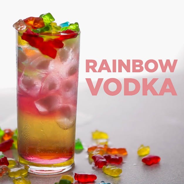 How To Make Easy Skittles Rainbow Vodka
