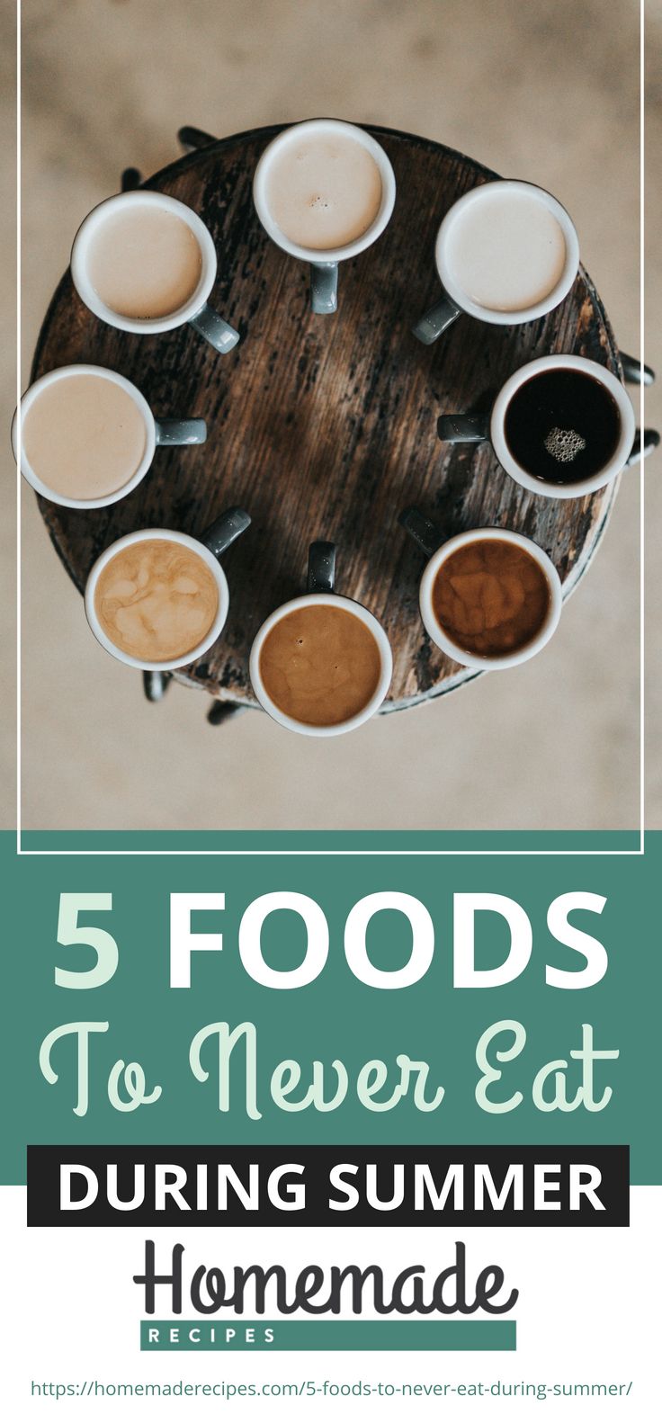 Pinterest Placard | 5 Foods To Never Eat During Summer