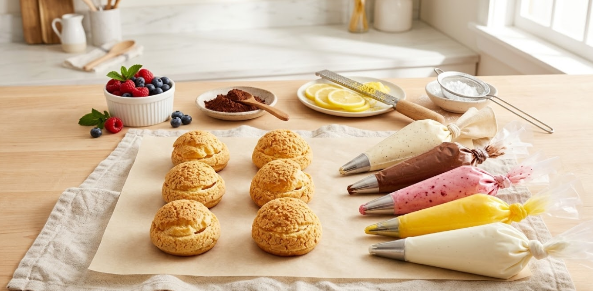 13 Irresistible Cream Puff Fillings You Can Prepare