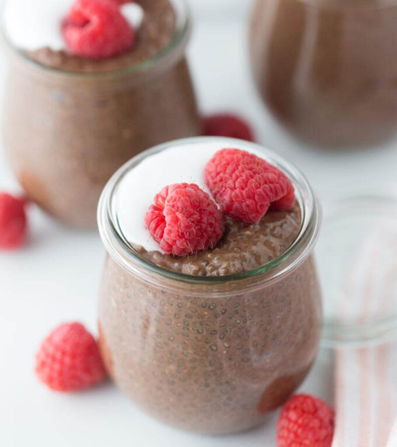 chia pudding | new year's eve dinner ideas