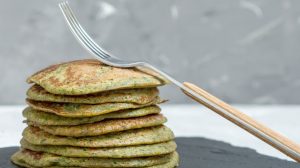 green unusual spinach pancakes | Healthy Vegan St. Patrick’s Day Recipes You Can Make | vegan st patricks day recipes | irish vegetarian main course | Featured