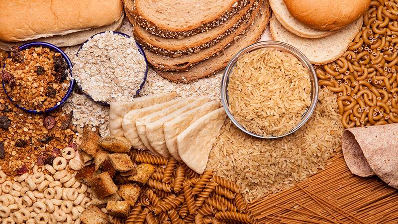Display of whole grains and whole grain products | Stock-Up Grocery List And Recipes To Cook For Coronavirus Quarantine | Staple food