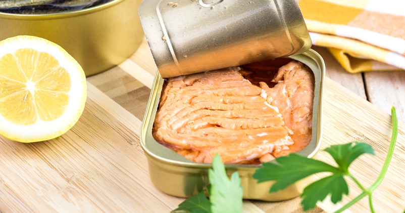 Tin can with smoked salmon fillets | Flavorful Canned Salmon Recipes That You’ll Surely Love | what to do with canned salmon