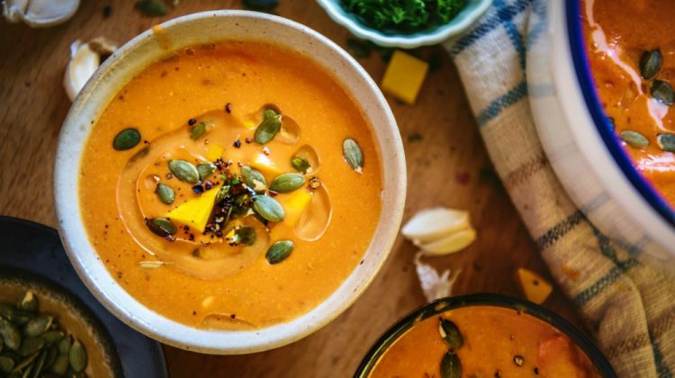 Pumpkin soup food photography recipe idea | Appetizing Canned Pumpkin Recipes You Need To Try Now | easy pumpkin recipes | Featured