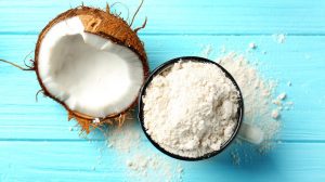 Cup with coconut flour | Healthy Coconut Flour Recipes For Your Family | coconut flour recipes keto | featured