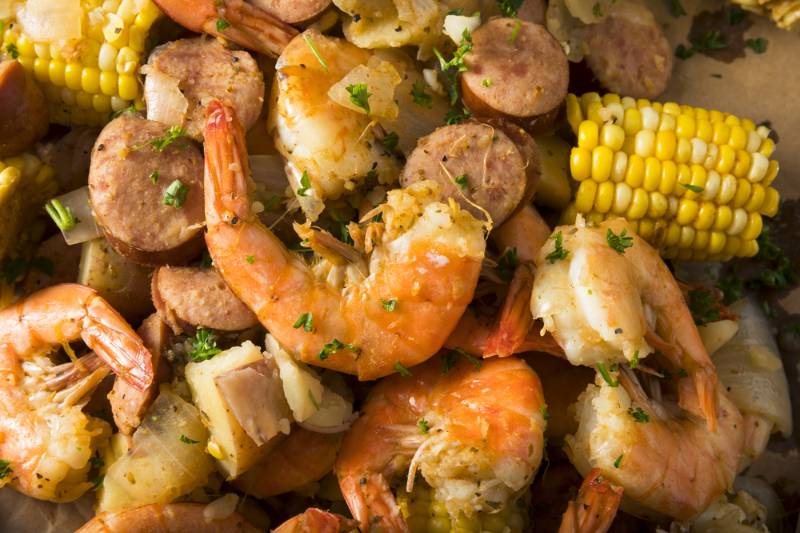 homemade-traditional-cajun-shrimp-boil-sausage | keto diet 