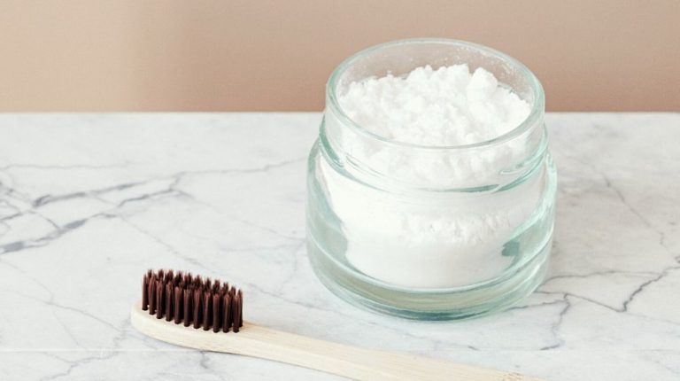 Homemade Baking Soda Toothpaste