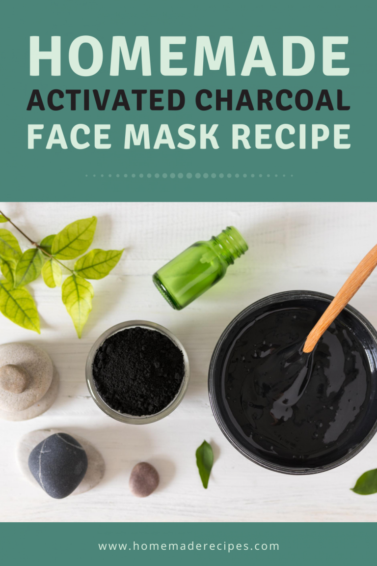 Homemade Activated Charcoal Face Mask Recipe