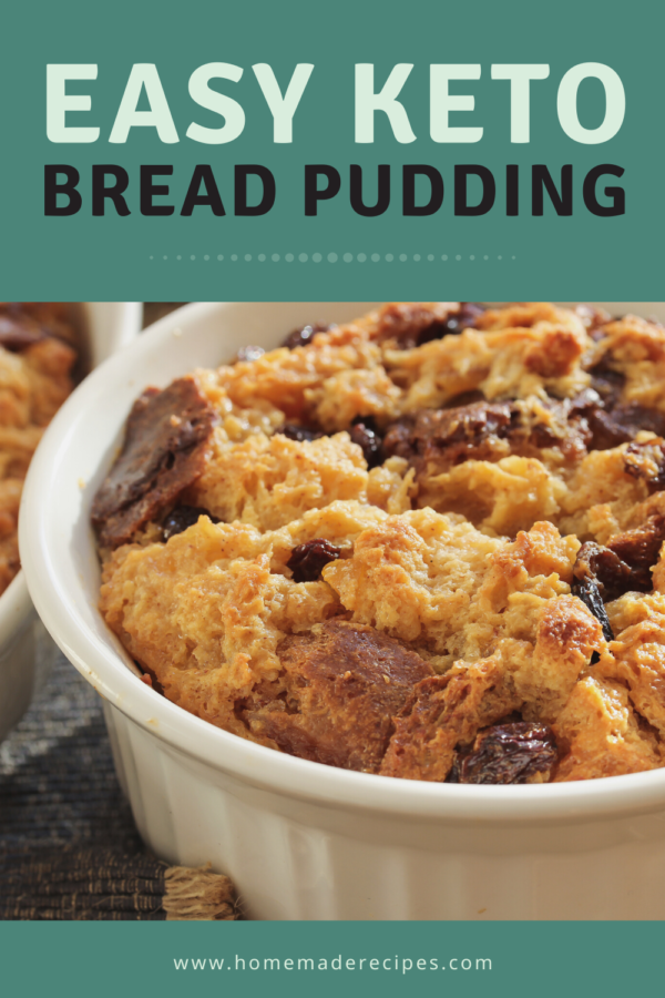 Keto Bread Pudding Recipe