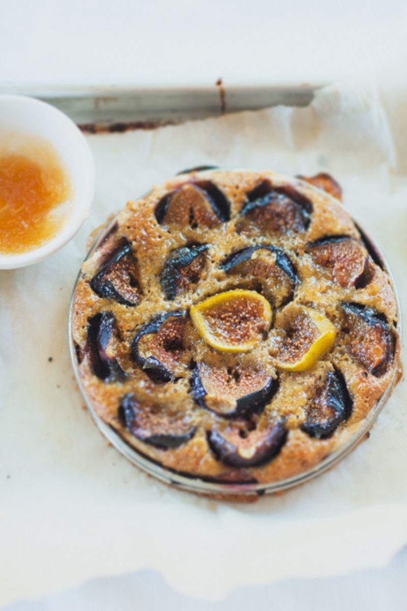 Fig and Pistachio Tart | fall recipes baking