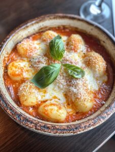 Gnocchi With Pomodoro Sauce