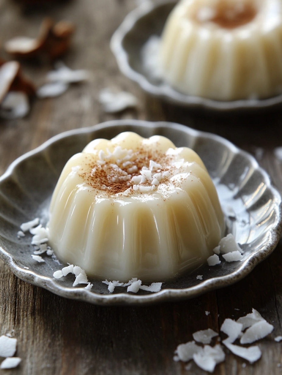 Tembleque Puerto Rican Coconut Pudding 