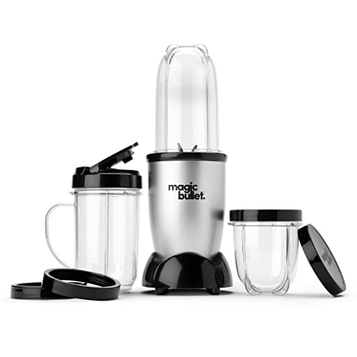 Check out Magic Bullet Blender, Small, Silver, 11 Piece Set at https://homemaderecipes.com/product/magic-bullet-blender-small-silver-11-piece-set/